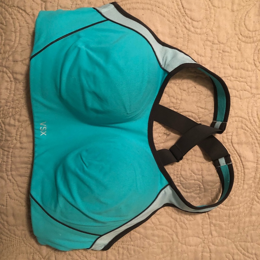 Victoria’s Secret sports bra. VS 36D